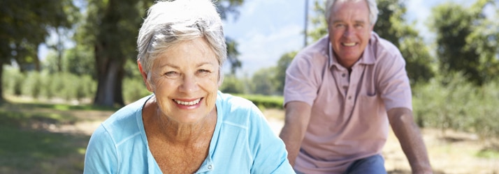 Chiropractic care in Houston TX aging-active-couple